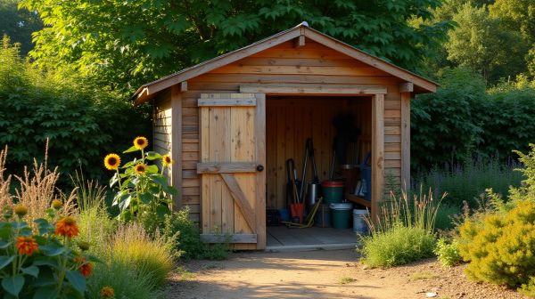 Construire un abri de jardin durable : Guide pour choisir les matériaux adaptés