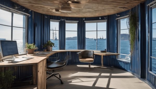 Optimiser votre conteneur maritime avec une baie vitrée élégante